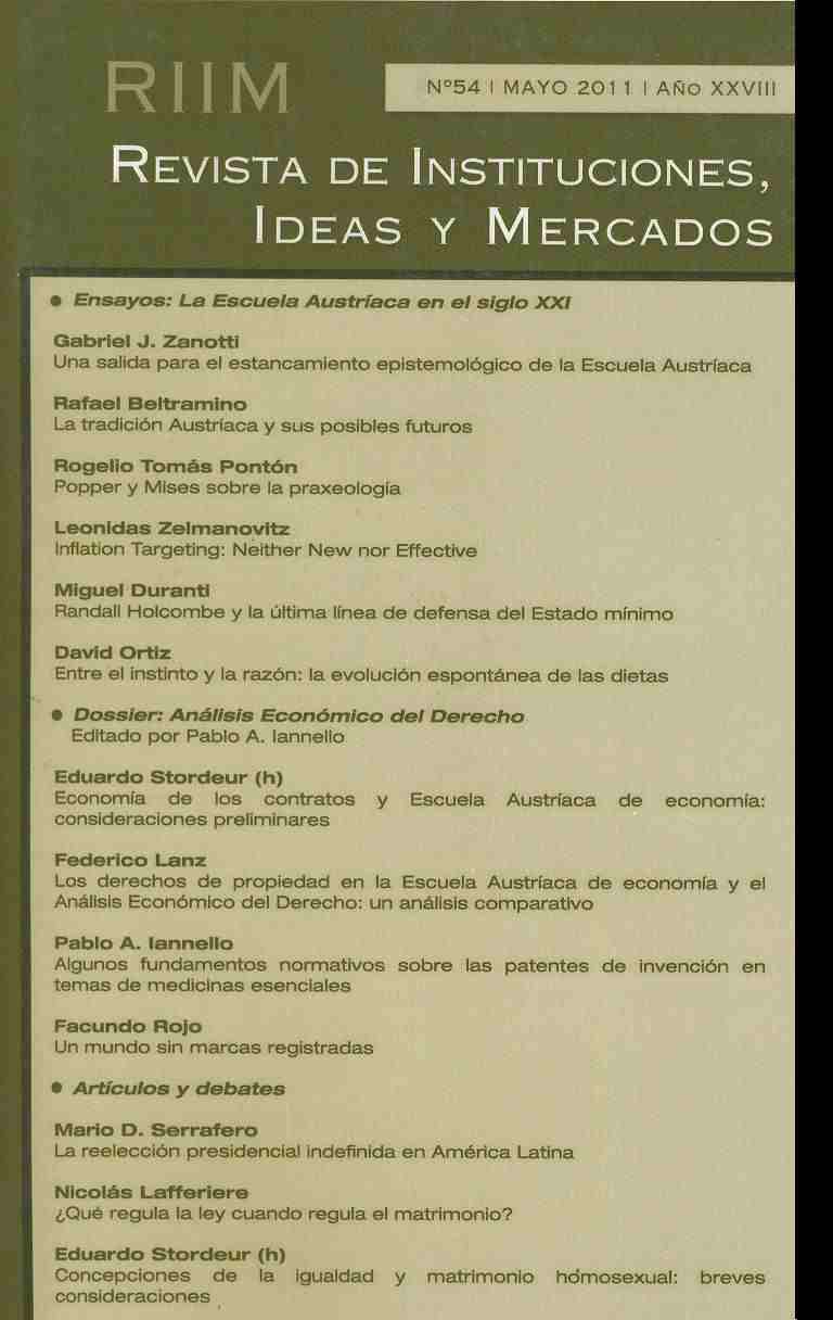 Portada de la revista