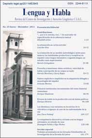 Portada de la revista
