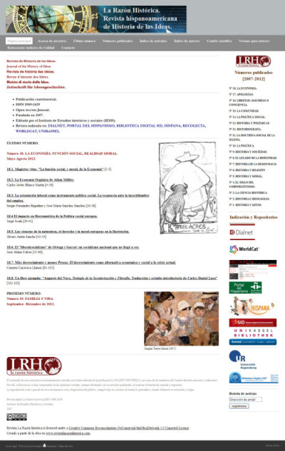 Portada de la revista