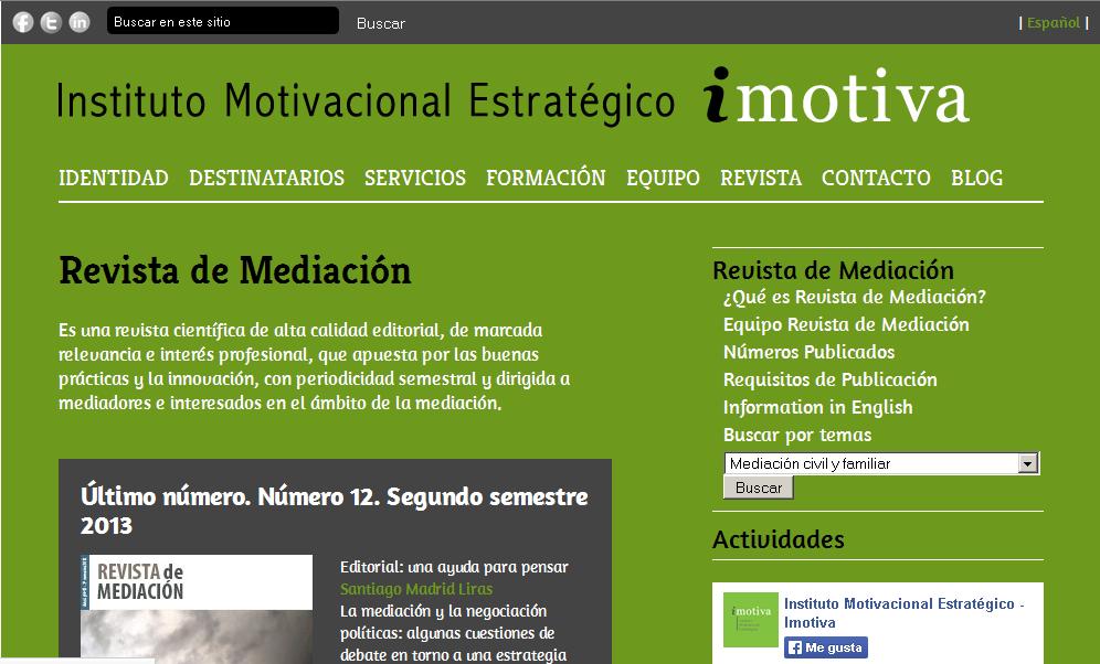 Portada de la revista