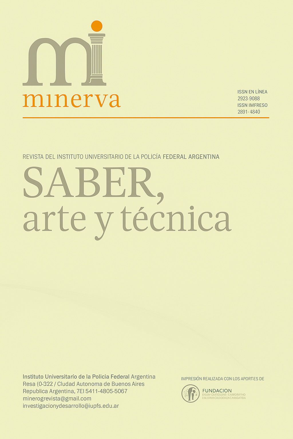 Portada de la revista