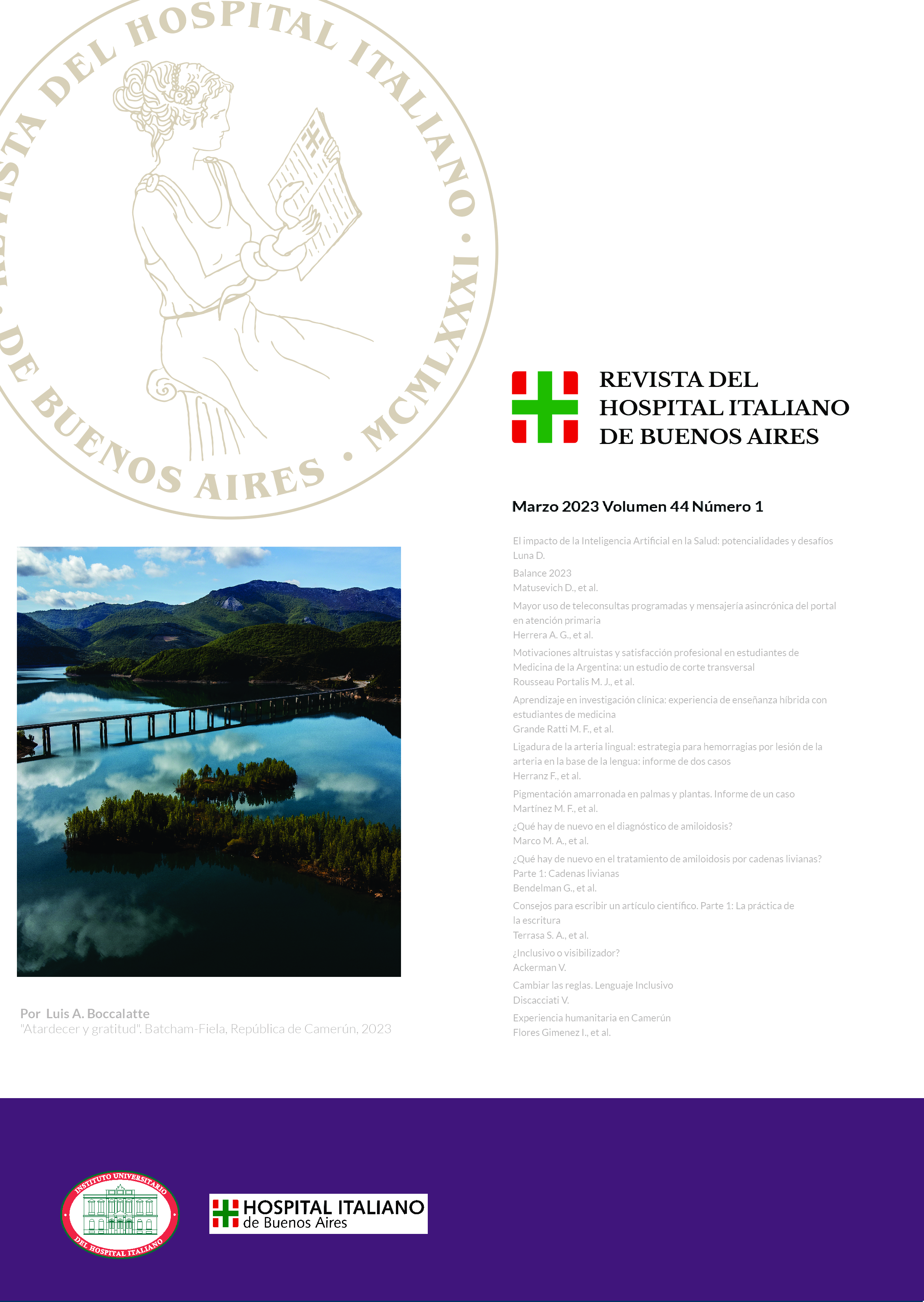 Portada de la revista