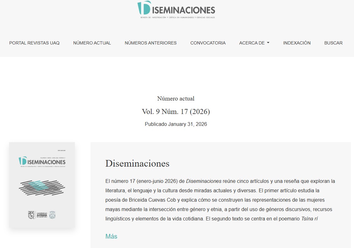 Portada de la revista