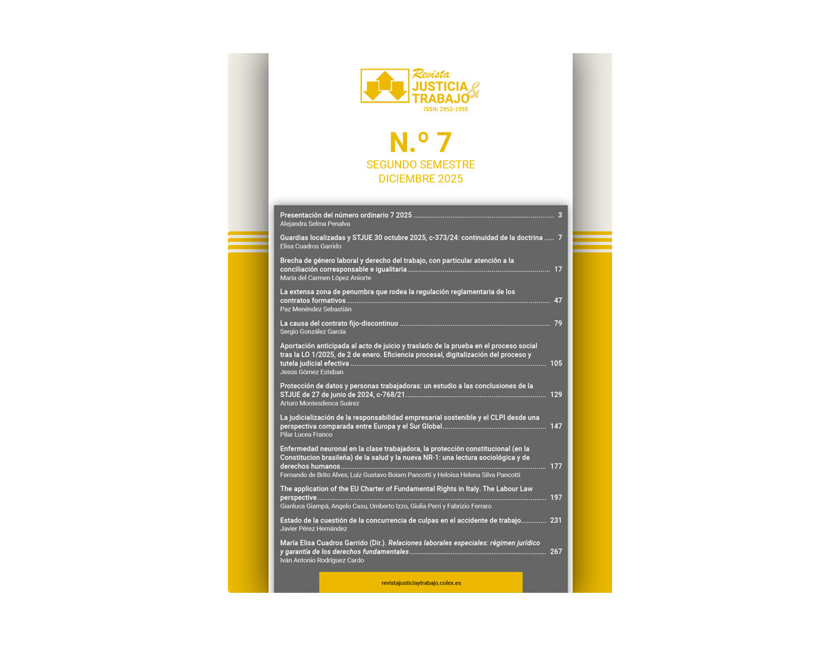 Portada de la revista